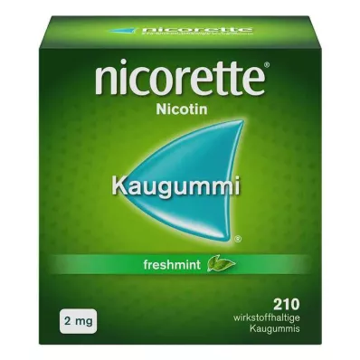 nicorette sakız taze nane, 2 mg nikotin, 210 adet