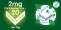 Instructions for use for nicorette sakız taze nane, 2 mg nikotin, 210 adet - 3