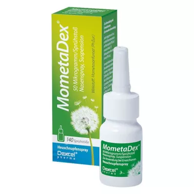 Mometadex 50 µg/sprey burun spreyi süspansiyonu, 18 g Mometadex 50 µg/sprey burun spreyi süspansiyonu, 18 g