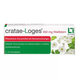 CRATAE-LOGES 450 mg Alıç film kaplı tablet, 50 adet