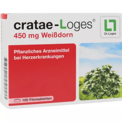 CRATAE-LOGES 450 mg Alıç film kaplı tablet, 100 adet