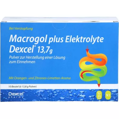 MACROGOL artı Elektrolitler Dexcel 13,7 g PLE, 10 adet