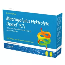 MACROGOL artı Elektrolitler Dexcel 13,7 g PLE, 10 adet