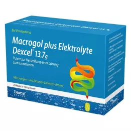 MACROGOL artı Elektrolitler Dexcel 13,7 g PLE, 20 adet