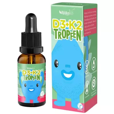 D3 Vitamini + K2 çocuk damlaları, 10 ml