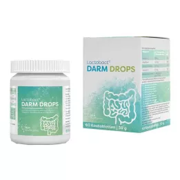 LACTOBACT DARM DROPS Çiğneme tabletleri, 60 adet