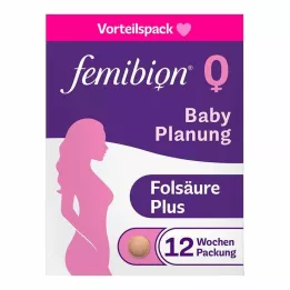 FEMIBION 0 Bebek Planlama Tabletleri, 84 adet