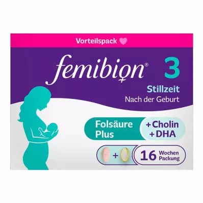 Femibion 3 emzirme kombinasyon paketi, 2x112 adet