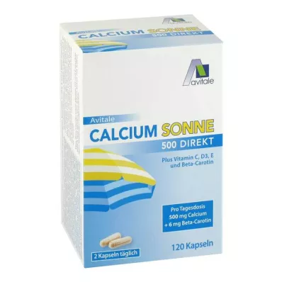 CALCIUM SONNE 500 kapsül, 120 adet CALCIUM SONNE 500 kapsül, 120 adet