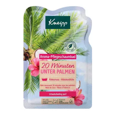 Kneipp köpük banyosu palmiye ağaçlarının altında 20 dakika (50 ml)
