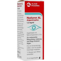 HYALURON AL Göz damlası 1,5 mg/ml, 1X10 ml