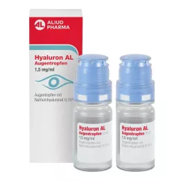 HYALURON AL Göz damlası 1,5 mg/ml, 2X10 ml