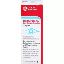 HYALURON AL Jel göz damlası 3 mg/ml, 1X10 ml