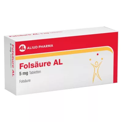 Folik asit AL 5 mg tablet, 50 adet Folik asit AL 5 mg tablet, 50 adet