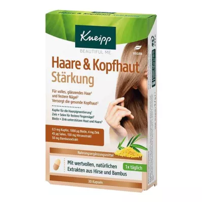 Kneipp Hair & Saç Derisi Güçlendirici Kapsül, 30 adet Kneipp Hair & Saç Derisi Güçlendirici Kapsül, 30 adet