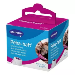 PEHA-HAFT Sabitleme bandajı 4 cmx4 m, 1 adet