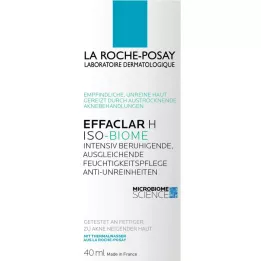 ROCHE-POSAY Effaclar H Iso-Biome nemlendirici, 40 ml