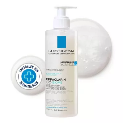 La Roche Posay Effaclar H Iso-Biome temizleme kremi, 390 ml La Roche Posay Effaclar H Iso-Biome temizleme kremi, 390 ml