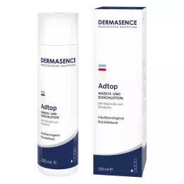 DERMASENCE Adtop yıkama ve duş losyonu, 200 ml