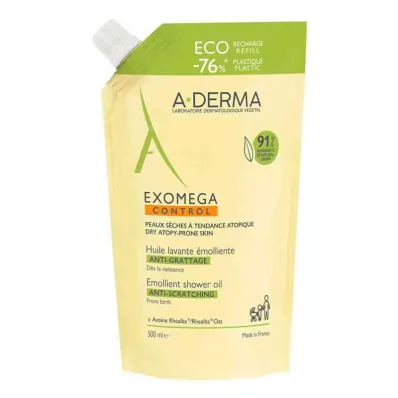 A-derma Exomega Kontrol Duş Yağı Yedek (500 ml) A-derma Exomega Kontrol Duş Yağı Yedek (500 ml)