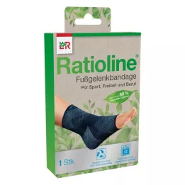Ratioline ayak bileği bandajı L beden, 1 adet