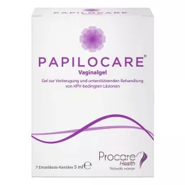 PAPILOCARE Vajinal jel, 7X5 ml