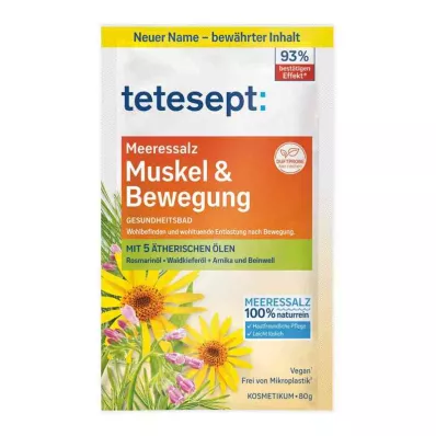 Tetesept Deniz Tuzu Kası & Hareketi (80 gr) Tetesept Deniz Tuzu Kası & Hareketi (80 gr)