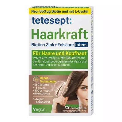 Tetesept Haarkraft Depot Intens tabletleri, 30 adet Tetesept Haarkraft Depot Intens tabletleri, 30 adet