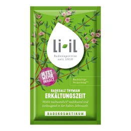 LI-IL Soğuk algınlığı için kekik banyo tuzları, 80 g