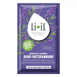 LI-IL Banyo tuzu lavanta sakinleştirici + rahatlama, 80 g