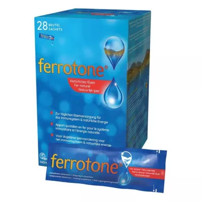 Ferroton doğal demir torba, 28X20 ml Ferroton doğal demir torba, 28X20 ml