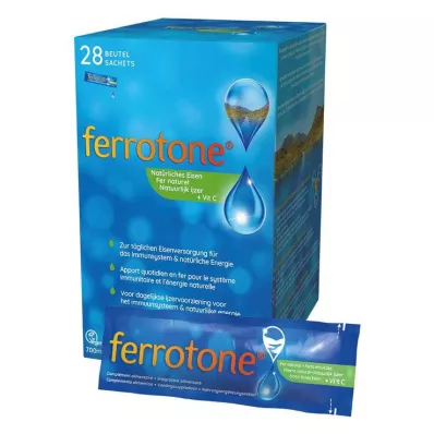 Ferroton doğal demir artı C vitamini elma torbası, 28X25 ml Ferroton doğal demir artı C vitamini elma torbası, 28X25 ml