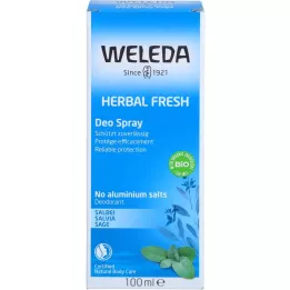 WELEDA Herbal Fresh Deo Sprey Adaçayı, 100 ml