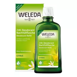 WELEDA Citrus Fresh Deo Sprey dolum şişesi, 200 ml