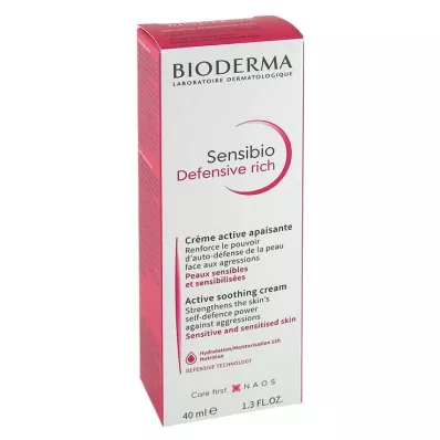 Bioderma Sensibio Defansif zengin tüp, 40 ml