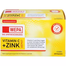 WEPA C Vitamini+Çinko Kapsülleri, 60 Kapsül