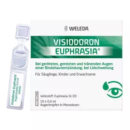 VISIODORON Euphrasia göz damlası, 10X0,4 ml
