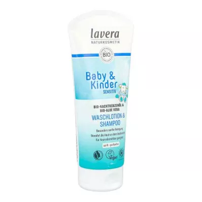 Lavera Baby & Çocuklar İçin Hassas Yıkama Losyonu & Şampuan.(200ml) Lavera Baby & Çocuklar İçin Hassas Yıkama Losyonu & Şampuan.(200ml)