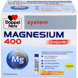 DOPPELHERZ Magnezyum 400 Sıvı sistem içme amp., 30 adet