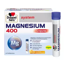 DOPPELHERZ Magnezyum 400 Sıvı sistem içme amp., 30 adet