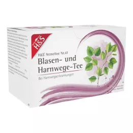 H&S Mesane ve idrar yolları çay filtre torbaları, 20X2 g