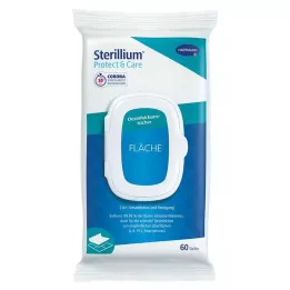STERILLIUM Protect &amp; Care yüzey dezenfektan mendilleri, 60 adet