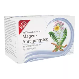 H&amp;S Mide Uyarıcı Çay Filtre Poşeti, 20X2.0 g