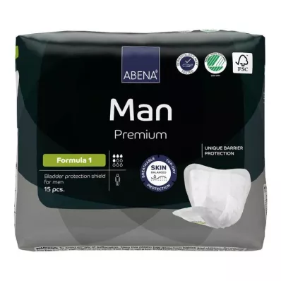 Abena Man Premium formül 1 tabanlık, 15 adet
