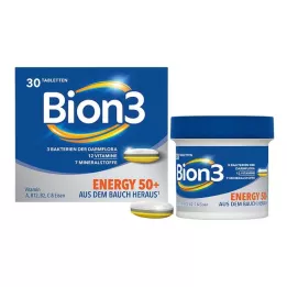 BION3 50+ Enerji Tableti, 30 Kapsül