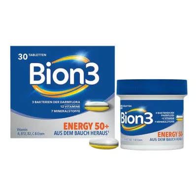 BION3 50+ Enerji Tableti, 30 Kapsül BION3 50+ Enerji Tableti, 30 Kapsül