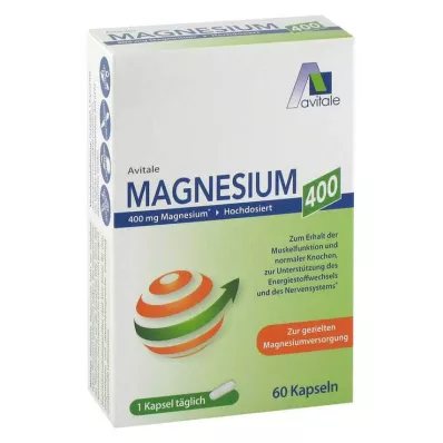 Magnezyum 400 mg kapsül, 60 adet Magnezyum 400 mg kapsül, 60 adet