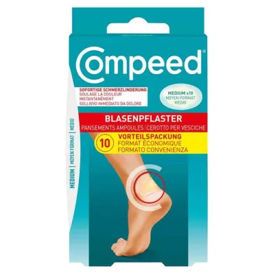 COMPEED Kabarcık yara bantları orta yeni, 10 adet