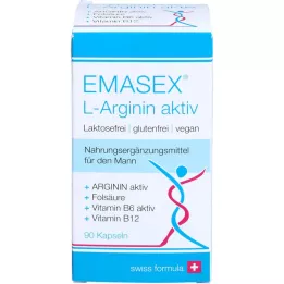 EMASEX L-Arginin aktif kapsül, 90 Kapsül