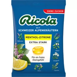 RICOLA o.Z.Beutel Mentol-Limon ekstra güçlü Bon., 75 g